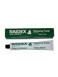 Pasta tatuar x  60 grs RAIDEX verde