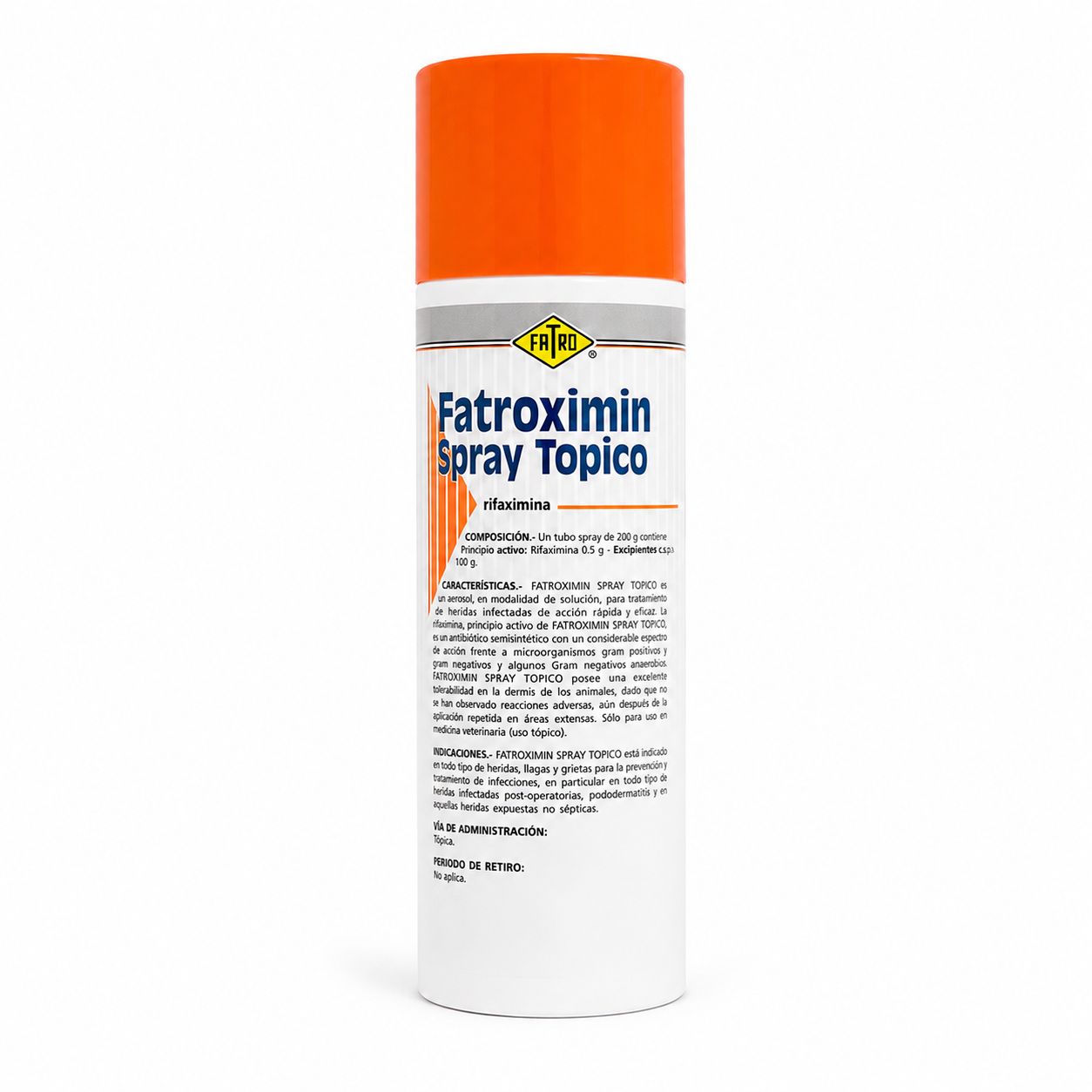 Fatroximin spray topico