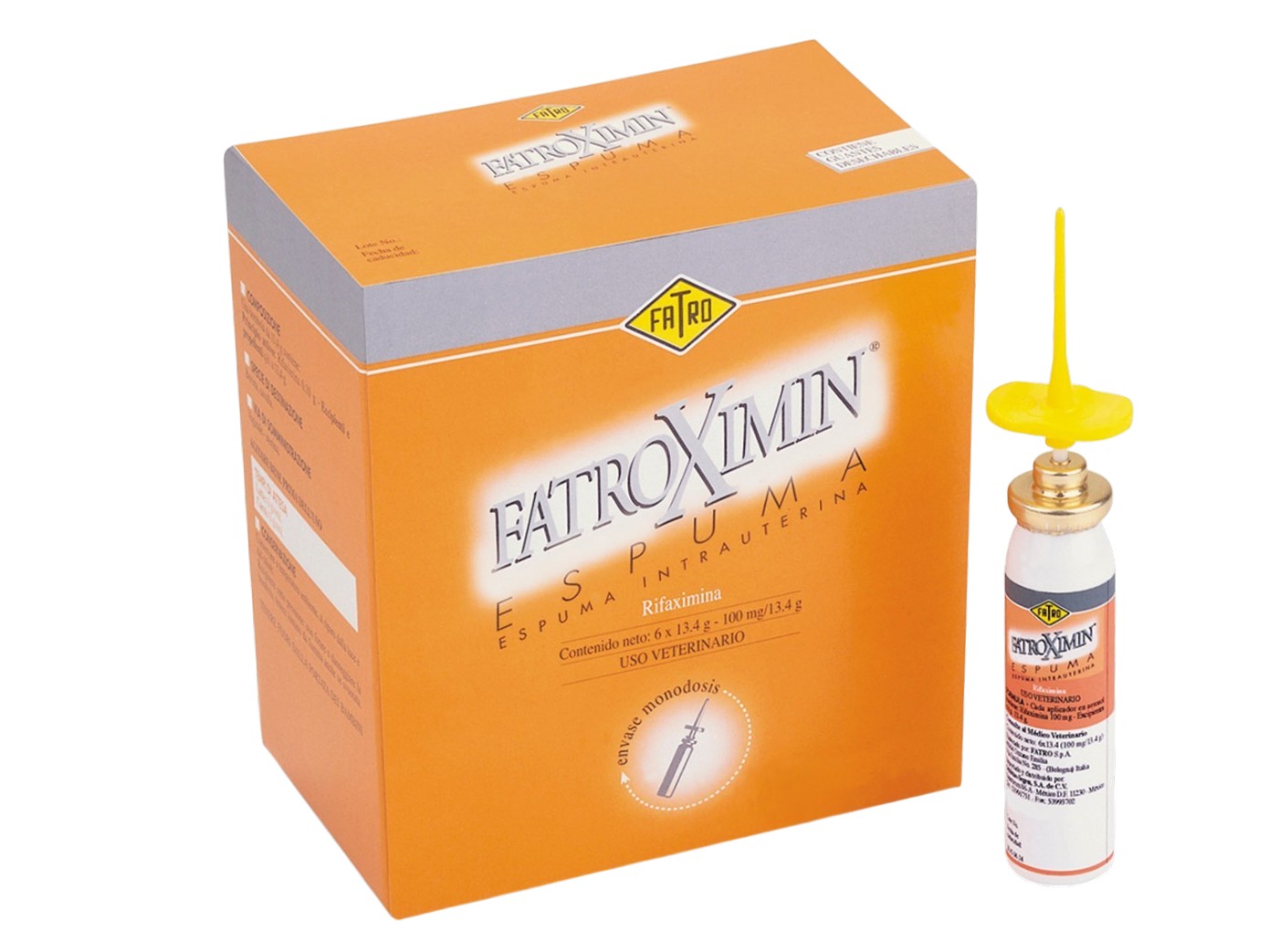 Fatroximin espuma (tubo)