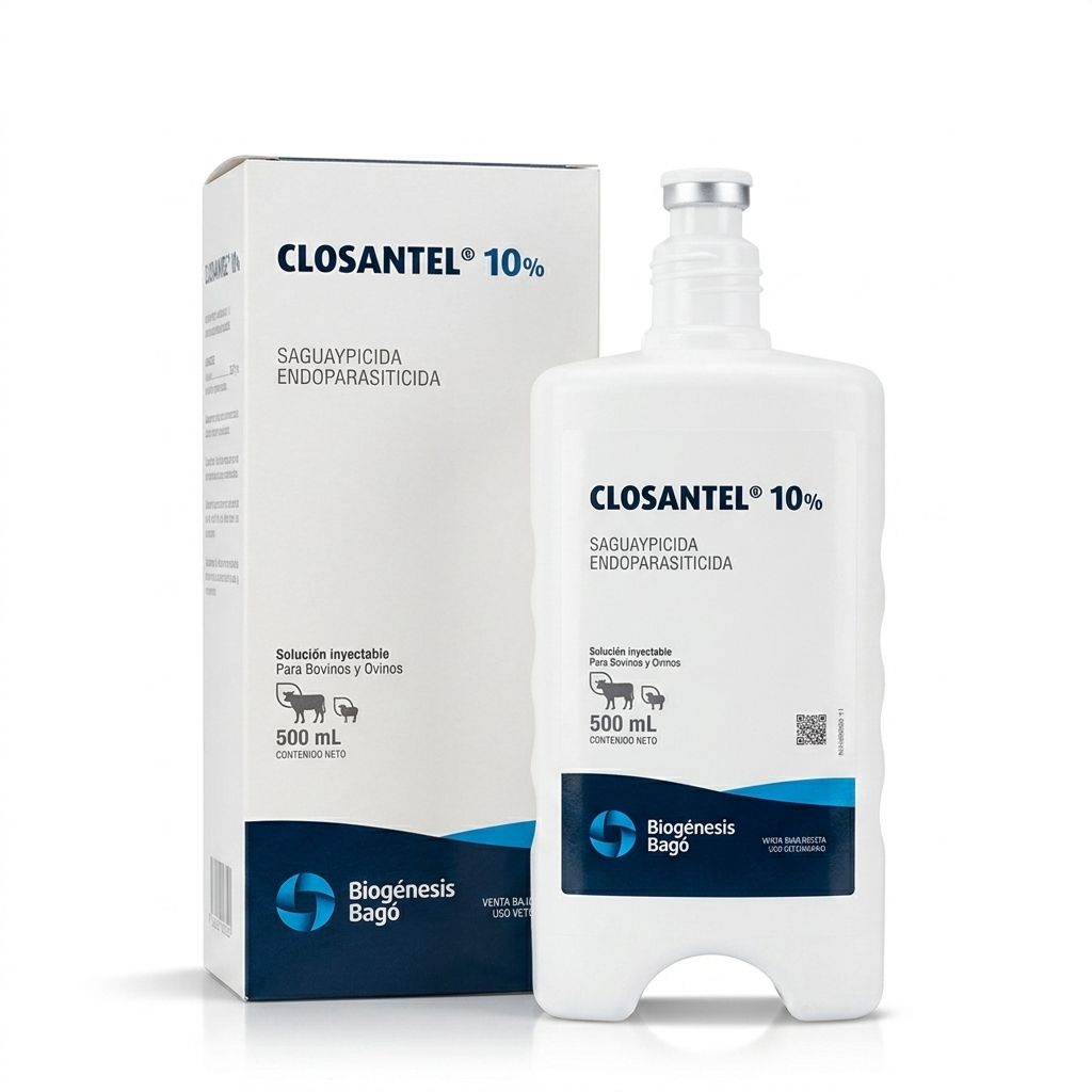 Closantel 10% inyectable 500 ml