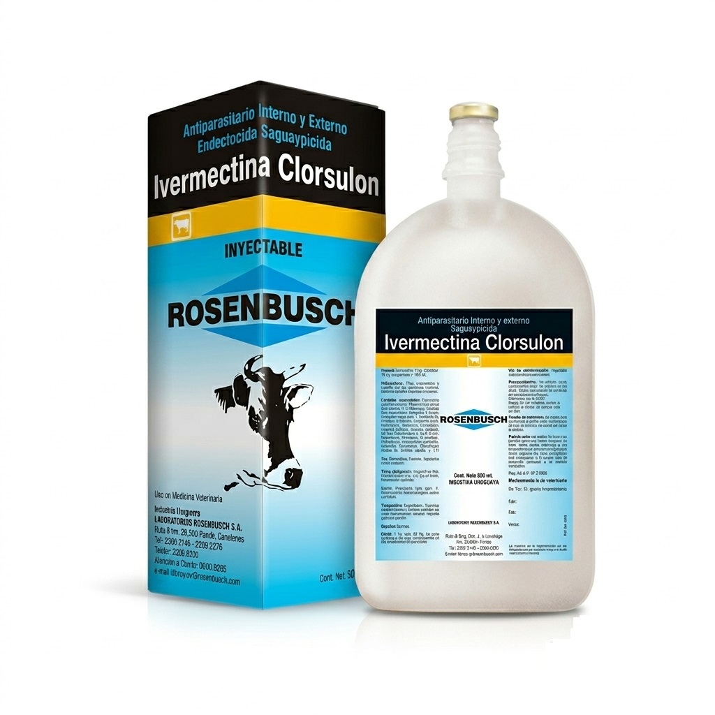 Ivermectina Clorsulon Rosenbusch 500 ml 