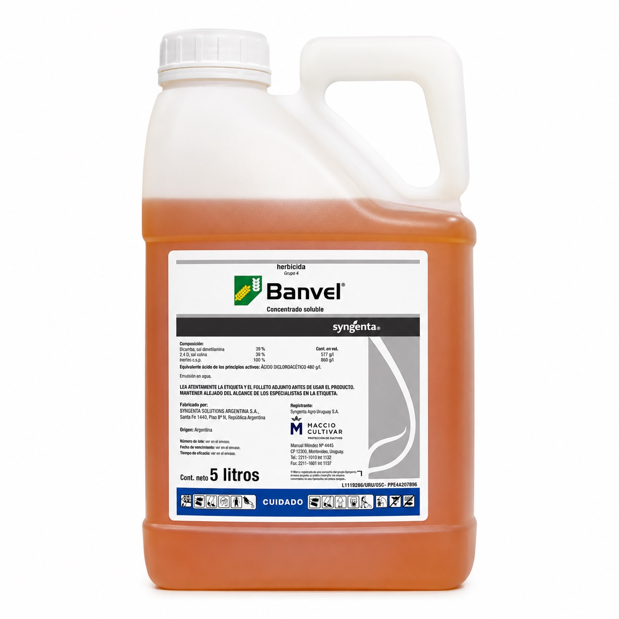 Dicamba BANVEL 5 litros