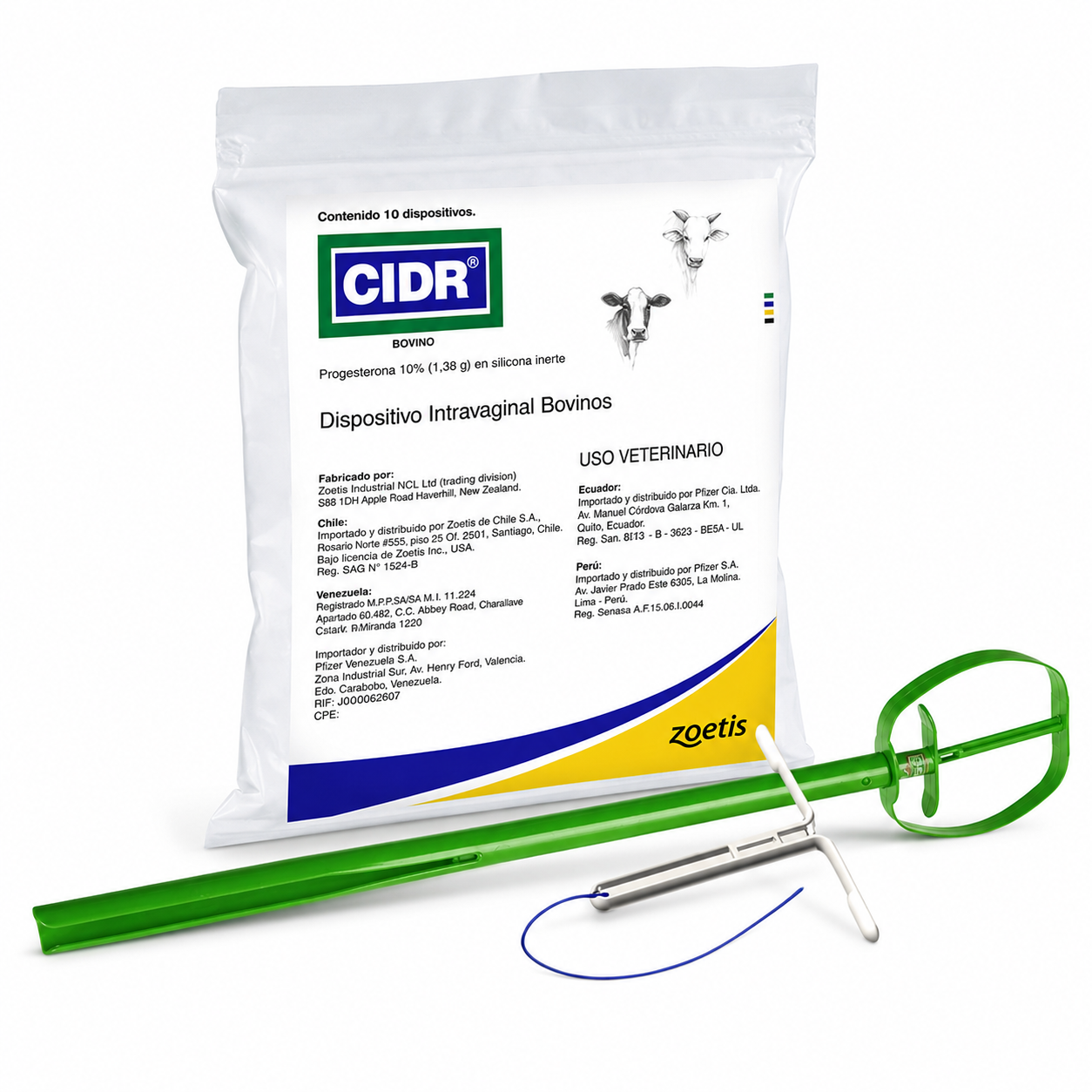 Dispositivo CIDR 1380 x 10 unid. PFIZER