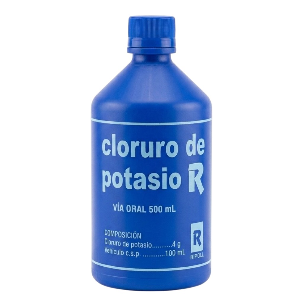 Cloruro de potasio ion x 500 ml. RIPOLL oral