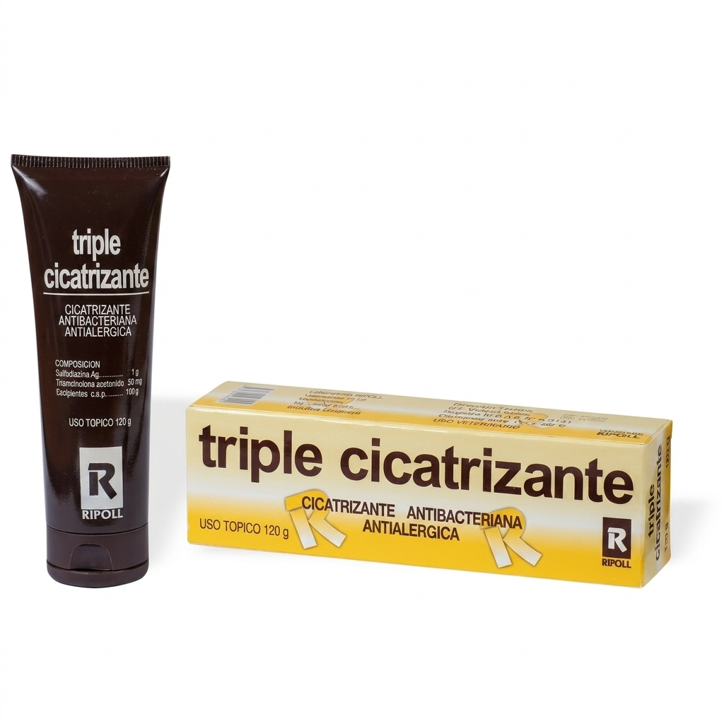 Triple cicatrizante RIPOLL 120 gramos