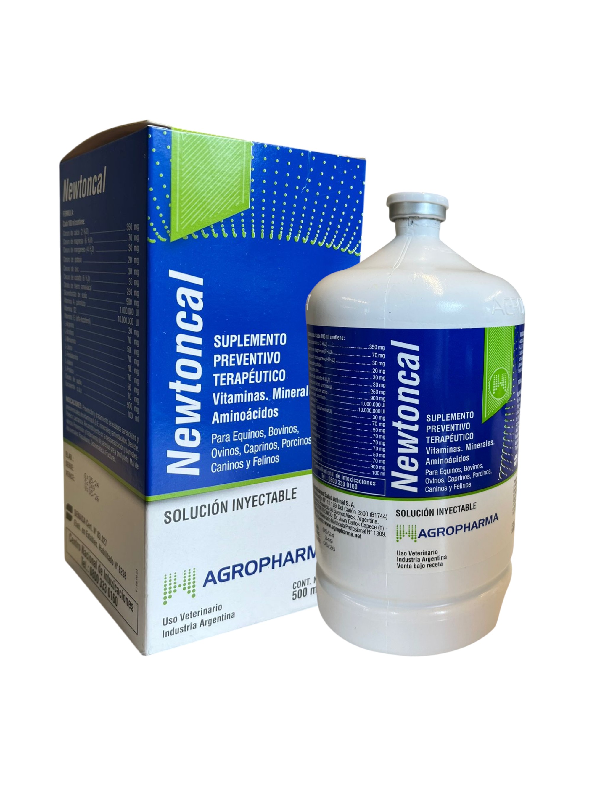 Newtoncal de 500 cc.