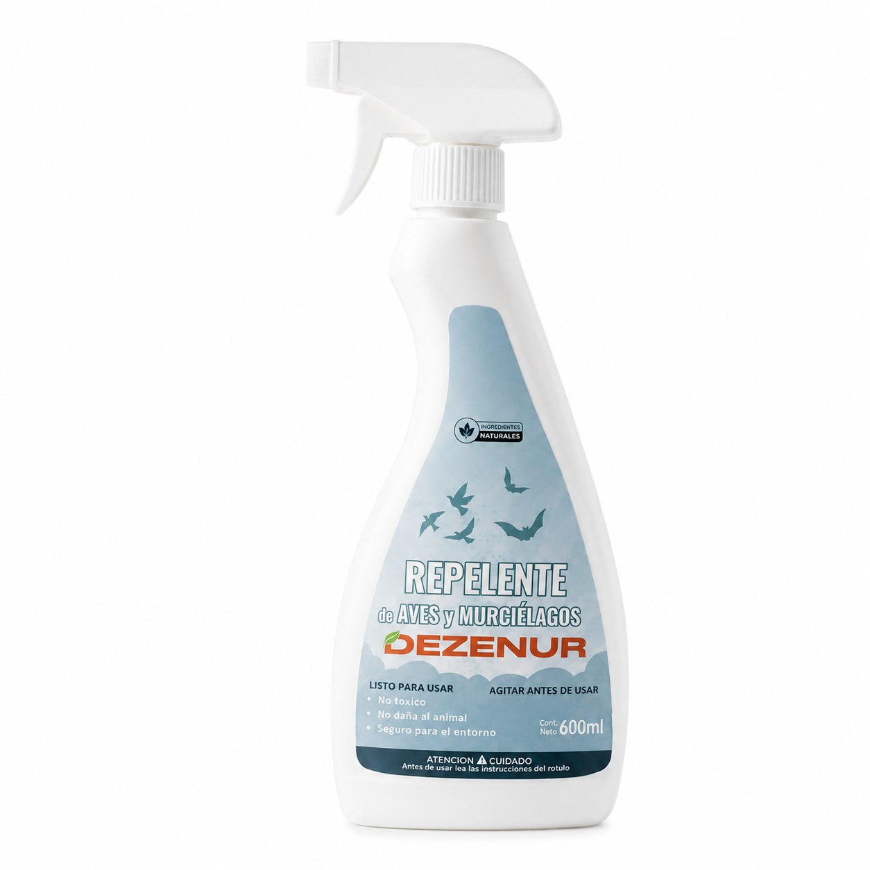 Repelente para aves DEZENUR 600ml con pulverizador