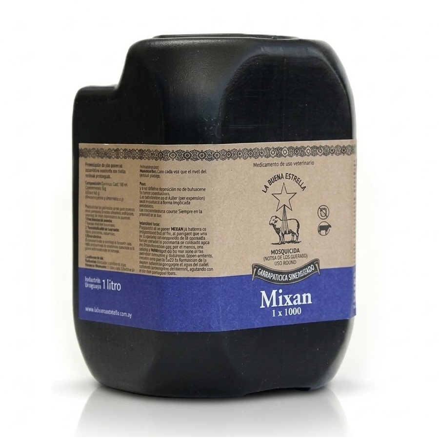 Mixan garrapaticida (bovinos) 5 litros