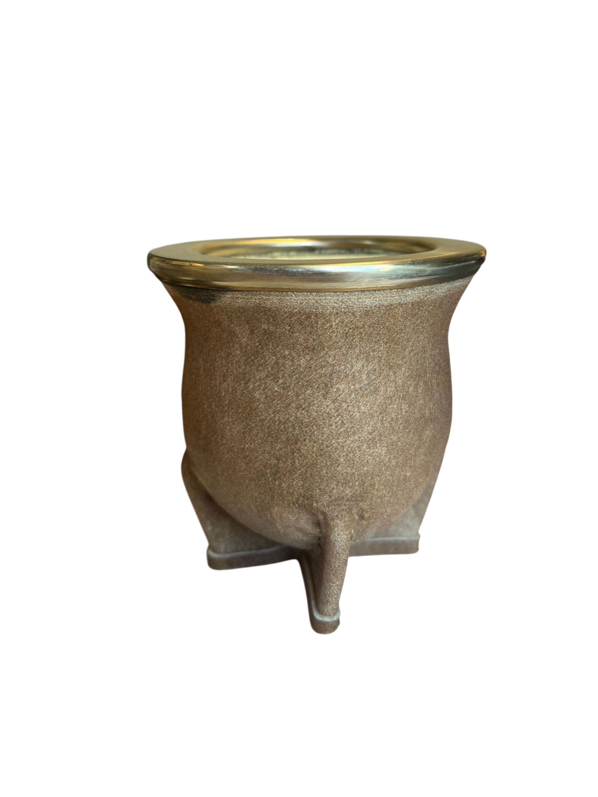 Mate forrado Cuero b/alpaca