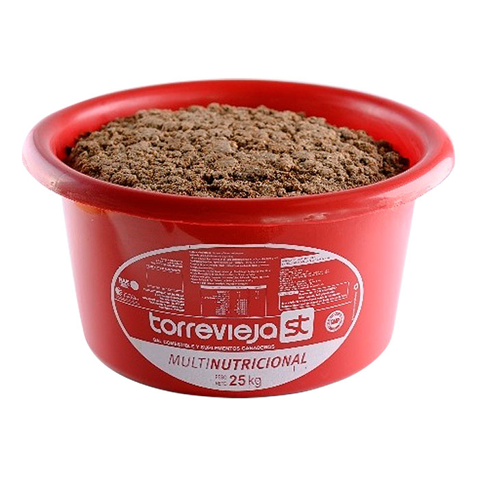 Bloque Torrevieja MULTINUTRICIONAL x 25 kgs
