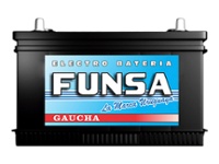 Batera FUNSA GAUCHA 12V 110A GAU110D