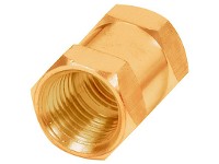 Conector hembra de bronce 1/4