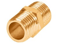 Conector macho de bronce 1/4