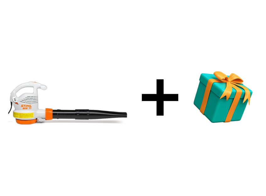 Soplador elctrico STIHL BGE 71  + Regalo