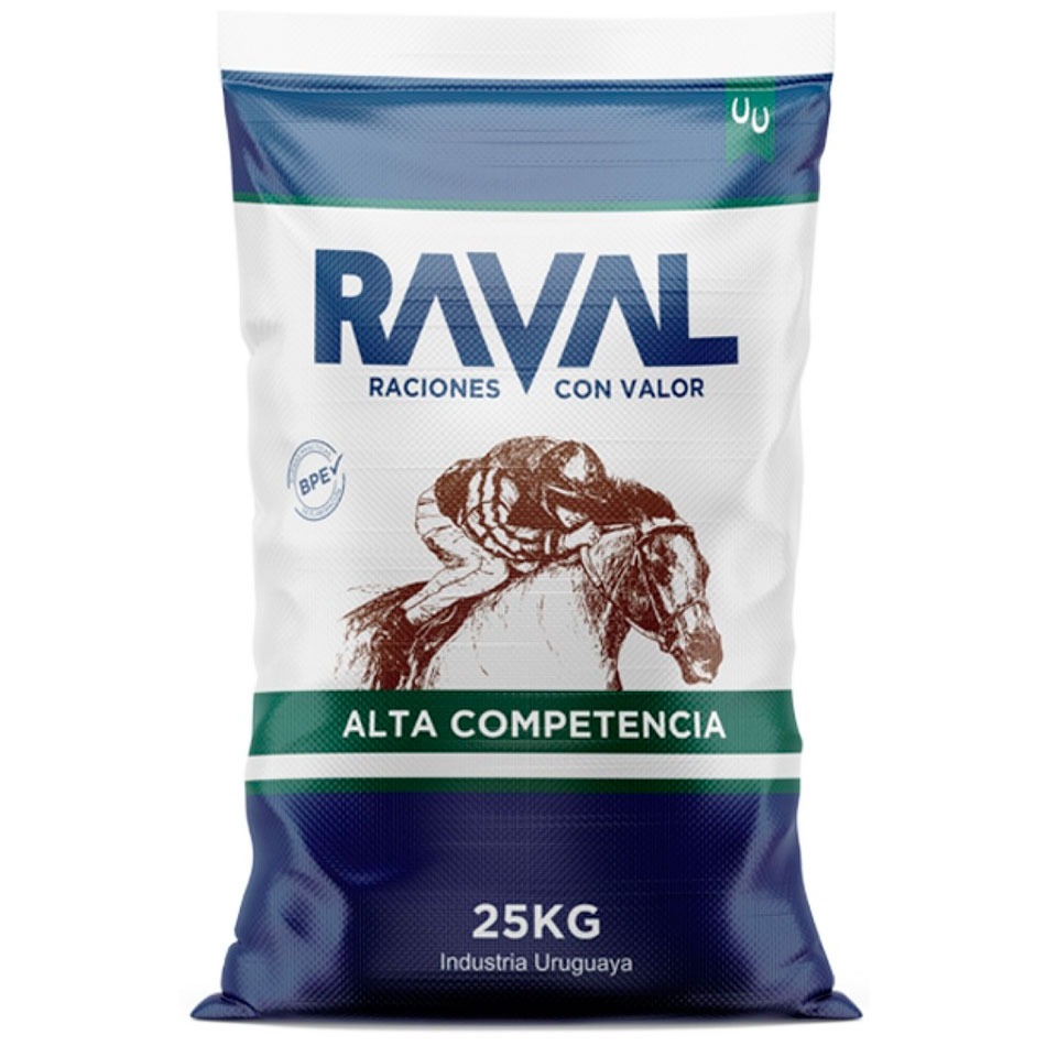 Racin SUPRA / RAVAL Horse sport x 25 kgs. (Alta competencia)