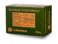 Bloque CIBELES Fosfor.8% x 25kgs. verde (REG.14198)