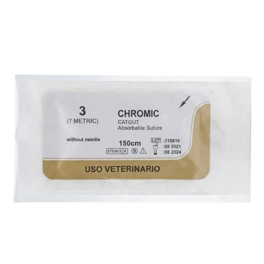 Cat-Gut Cromado No 3