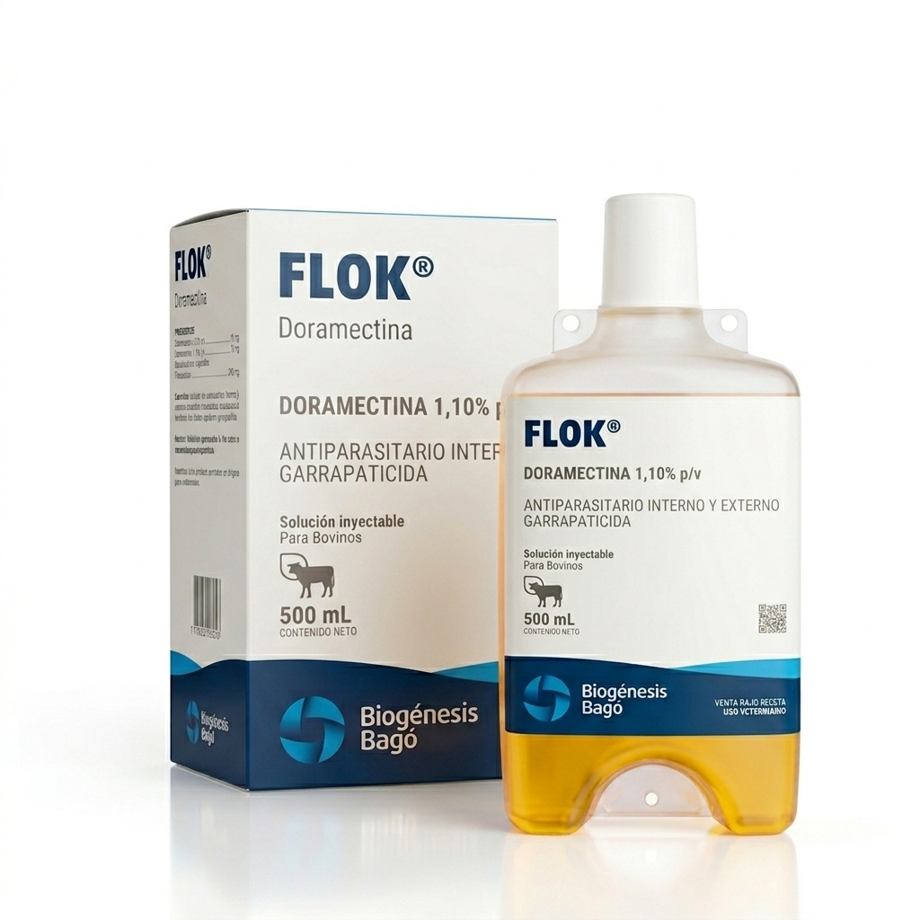 Flok doramectina 1.10% p/v 500 ml