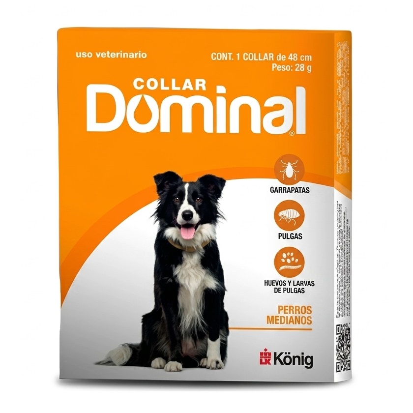 Dominal collar para perro mediano