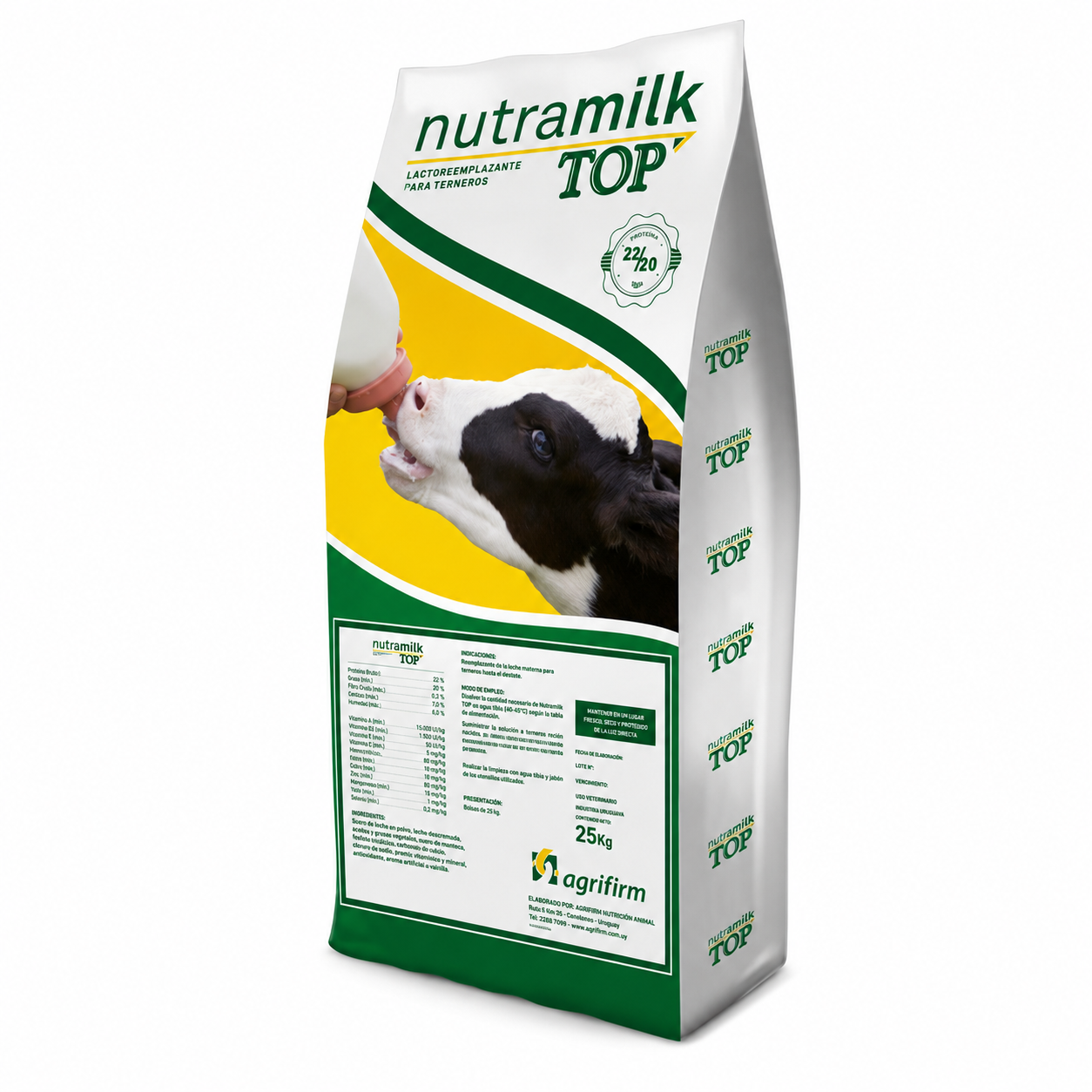 Sustituto lacteo NUTRAMILK TOP x 25 kg