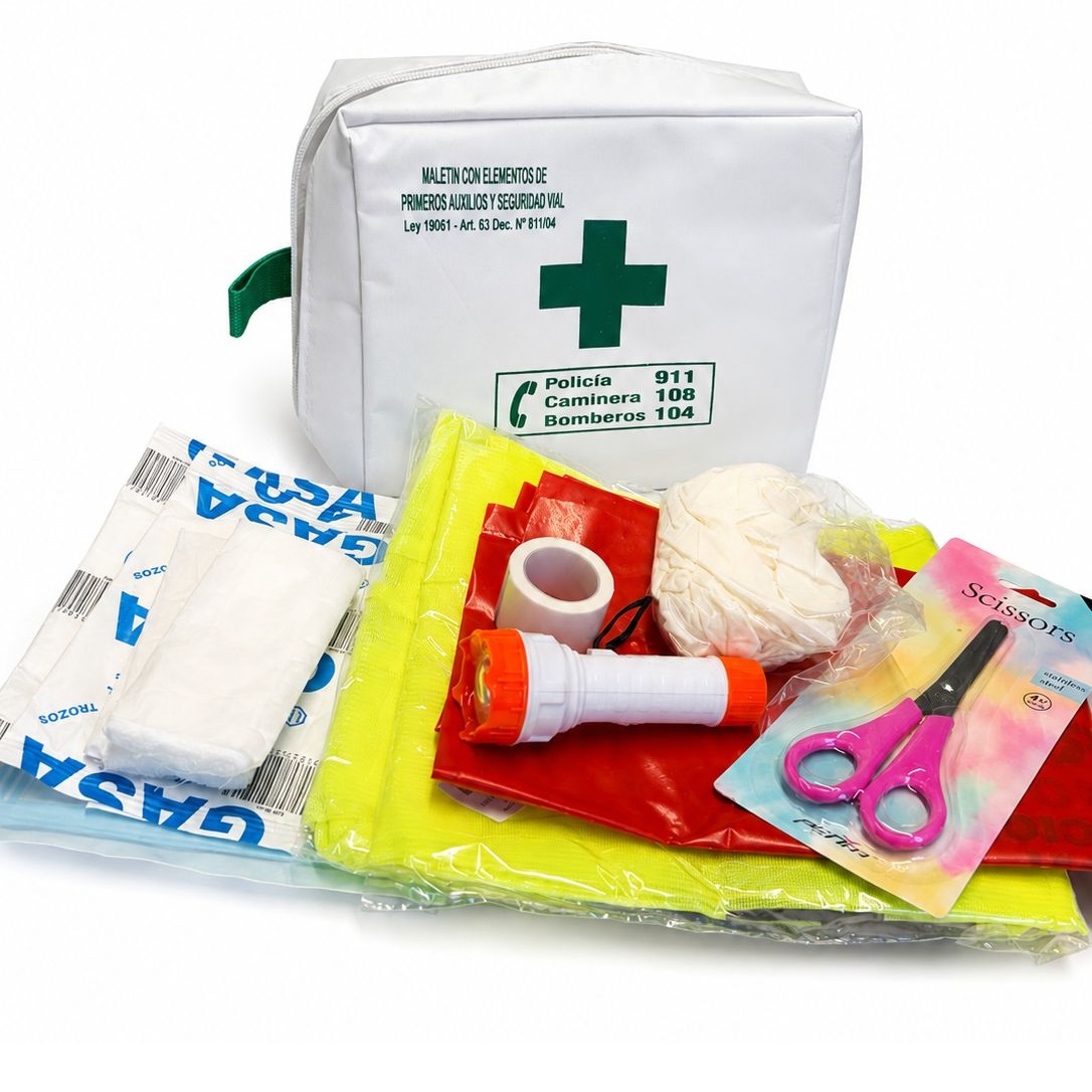 Botiqu�n Primeros Auxilios seg. vial tela