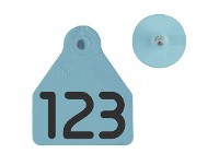 Caravanas Allflex No.12 Numeradas azules