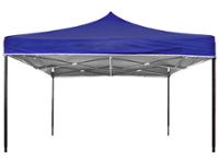 Gazebo 3x3 mts azul reforzado filtro UV50