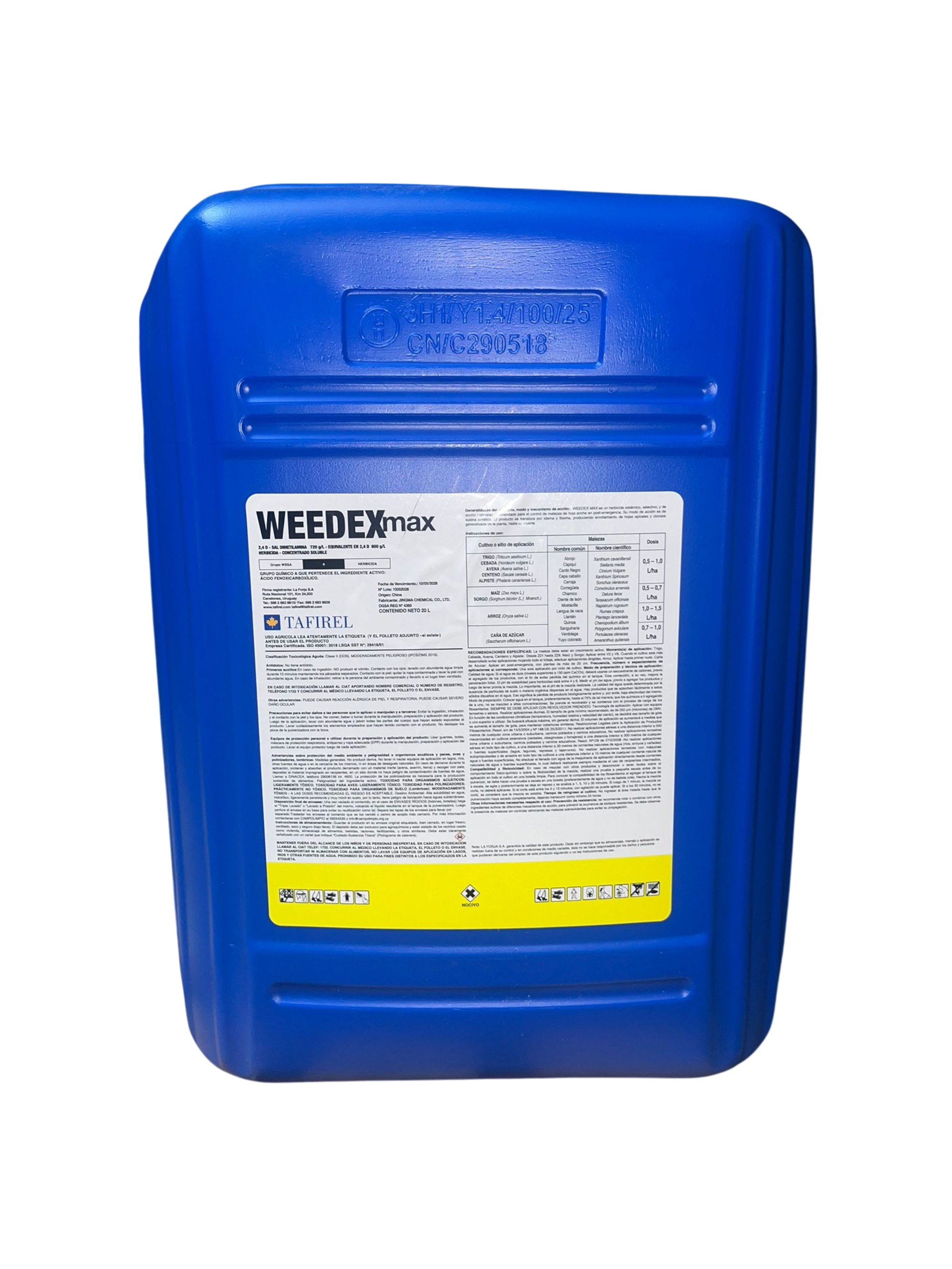 Amina x  20lts. (72%) WEEDEX