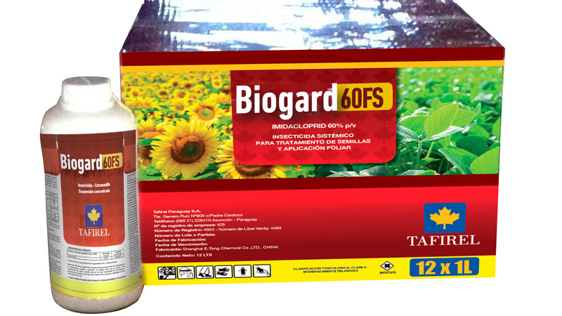 Curasemilla insecticida imidacloprid BIOGARD 60FS x 1l