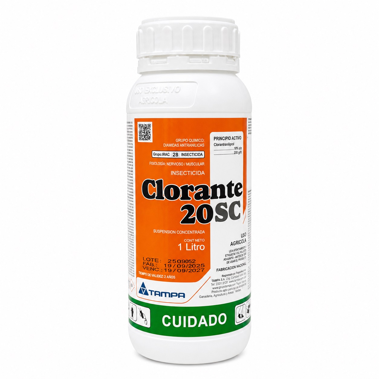 Clorantraniliprol CLORANTE 20 SC 1 litro