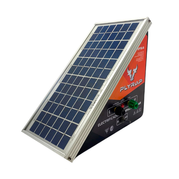 Electrificador PLYRAP solar con batera 20 km