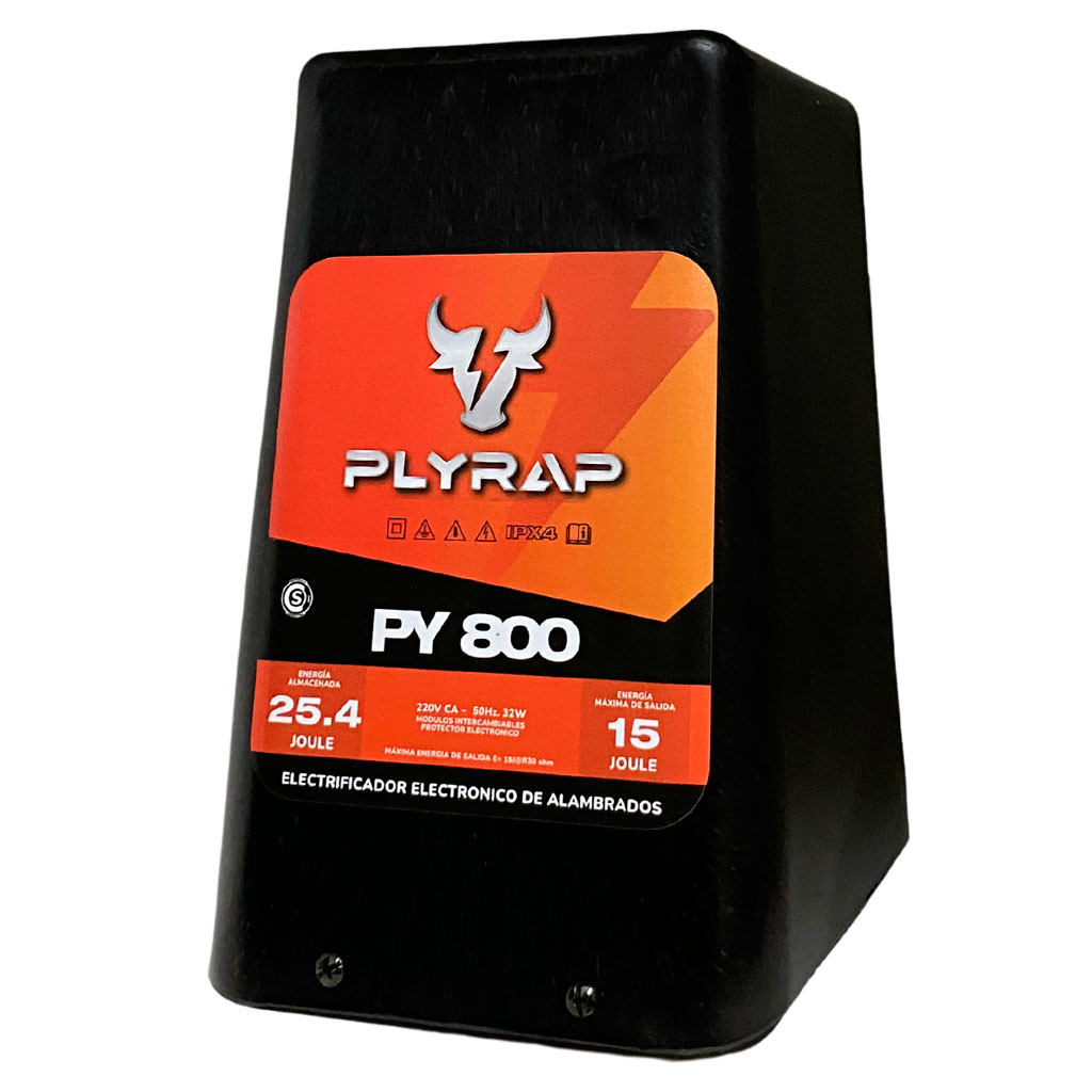 Electrificador PLYRAP 220V 800 km 26.2 joules