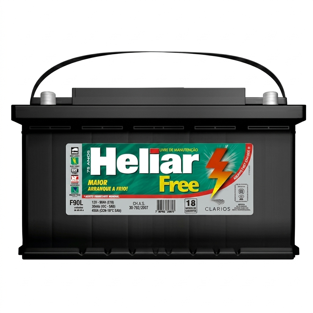 Bater�a HELIAR N90L 12V/150A