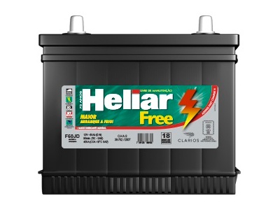 Bater�a HELIAR NS60 12V/80A