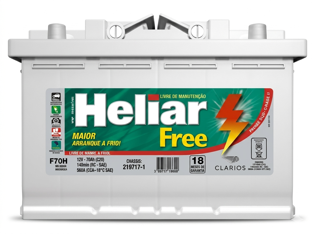 Bater�a HELIAR 32VA FREE 12V/120A