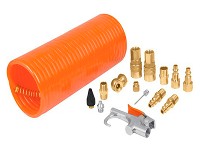 Jgo. pistola p/sopletear c/14 acces.TRUPER