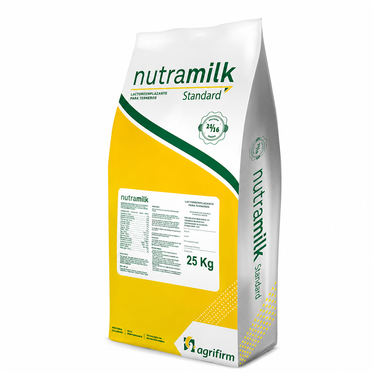 Sustituto l�cteo NUTRAMILK Standard 25 kilogramos