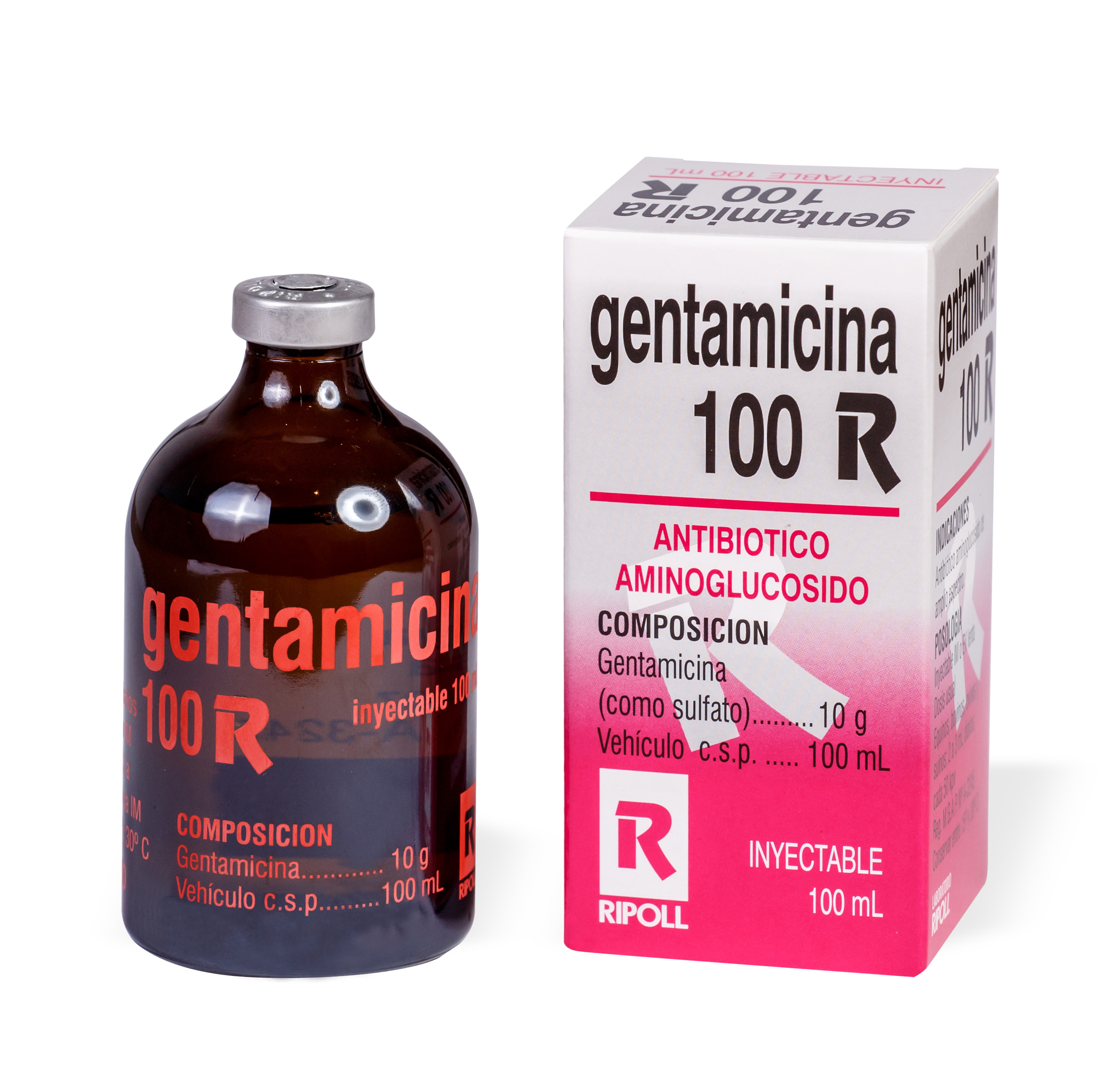 Gentamicina 100 ION x 100cc.