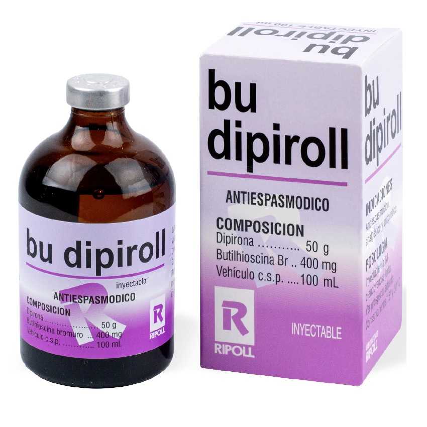 Bu-dipiroll inyectable RIPOLL 50 ml
