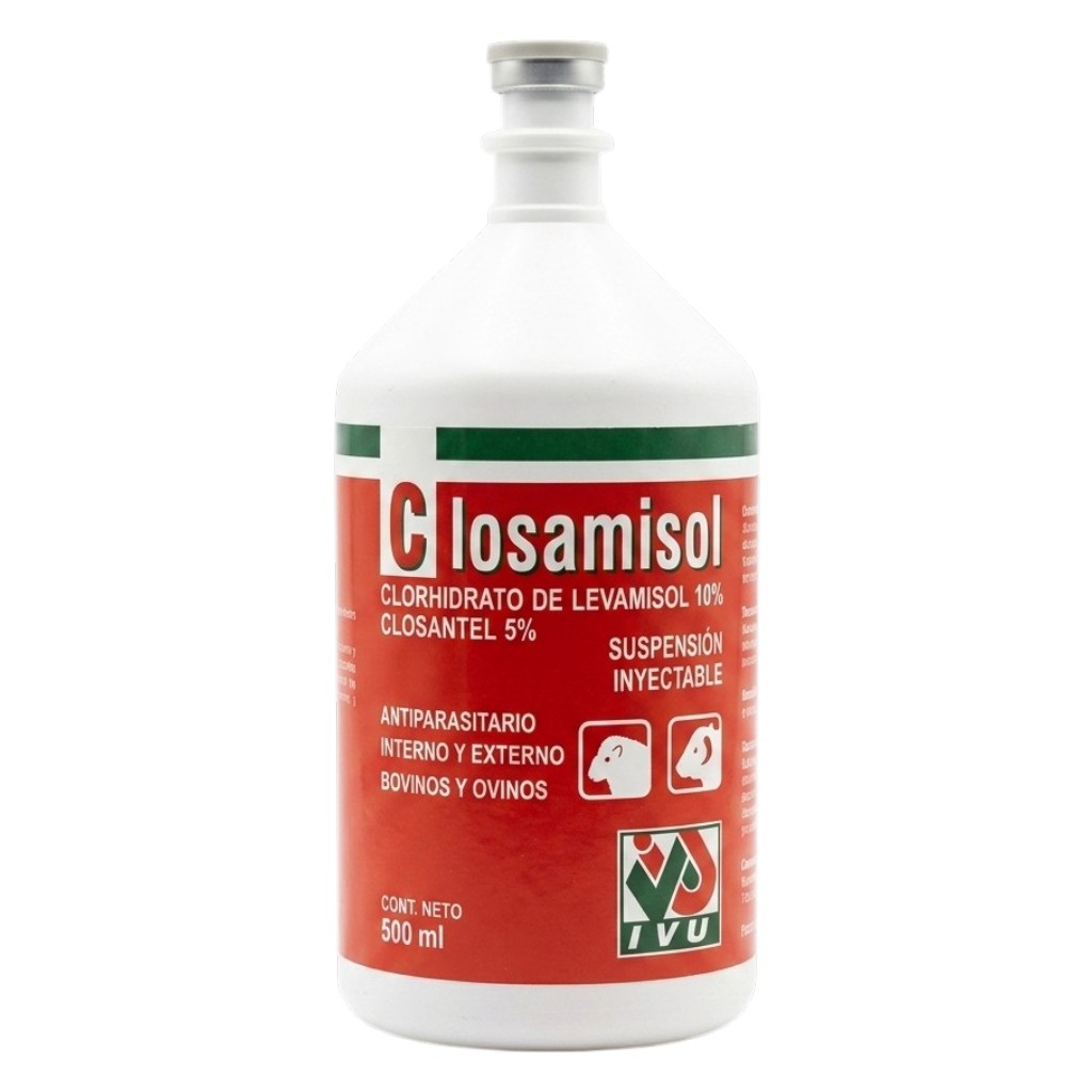 Closamisol inyectable 500 ml