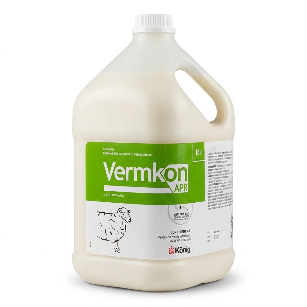 Vermkon x 4 lts.