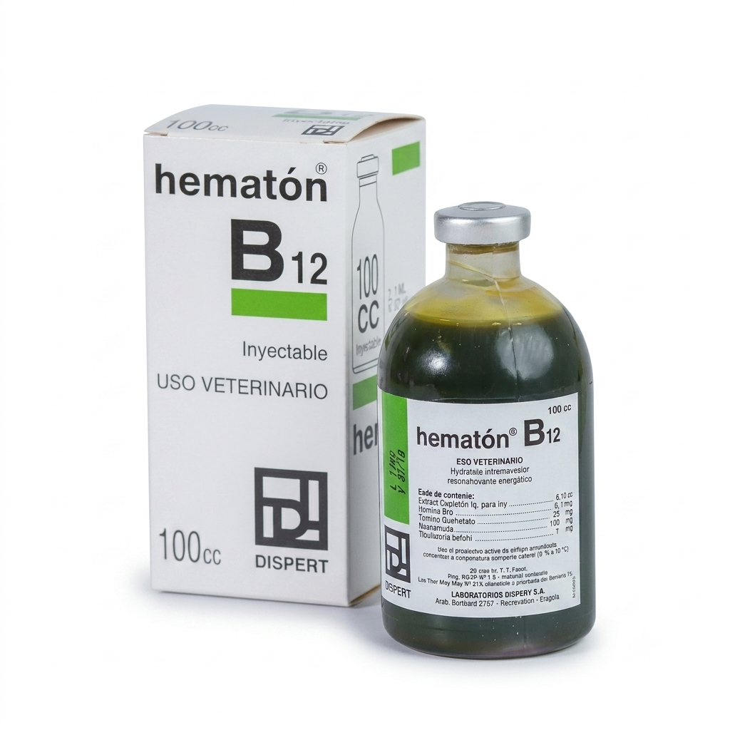 Hemat�n B12 de  100 cc. Inyec.