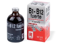 Vitamina B1+B12 Fuerte x 100 ml. RIPOLL
