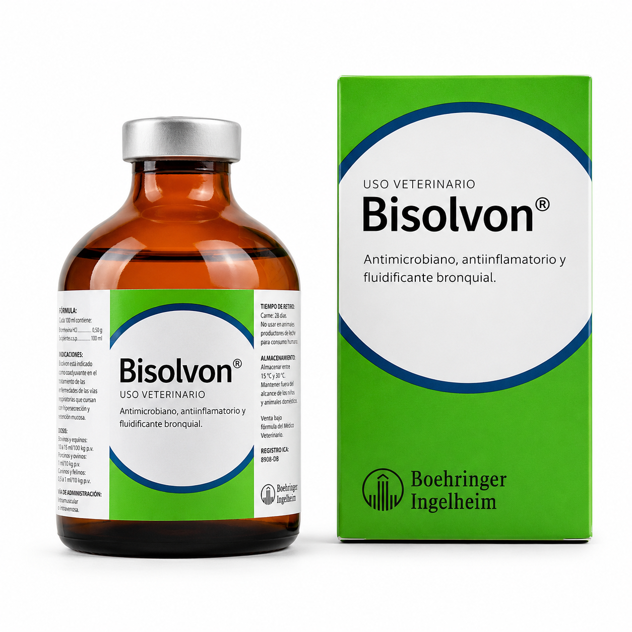 Bisolvon inyectable 50 ml