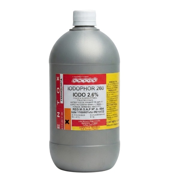 Iodophor 260 x 1 litro