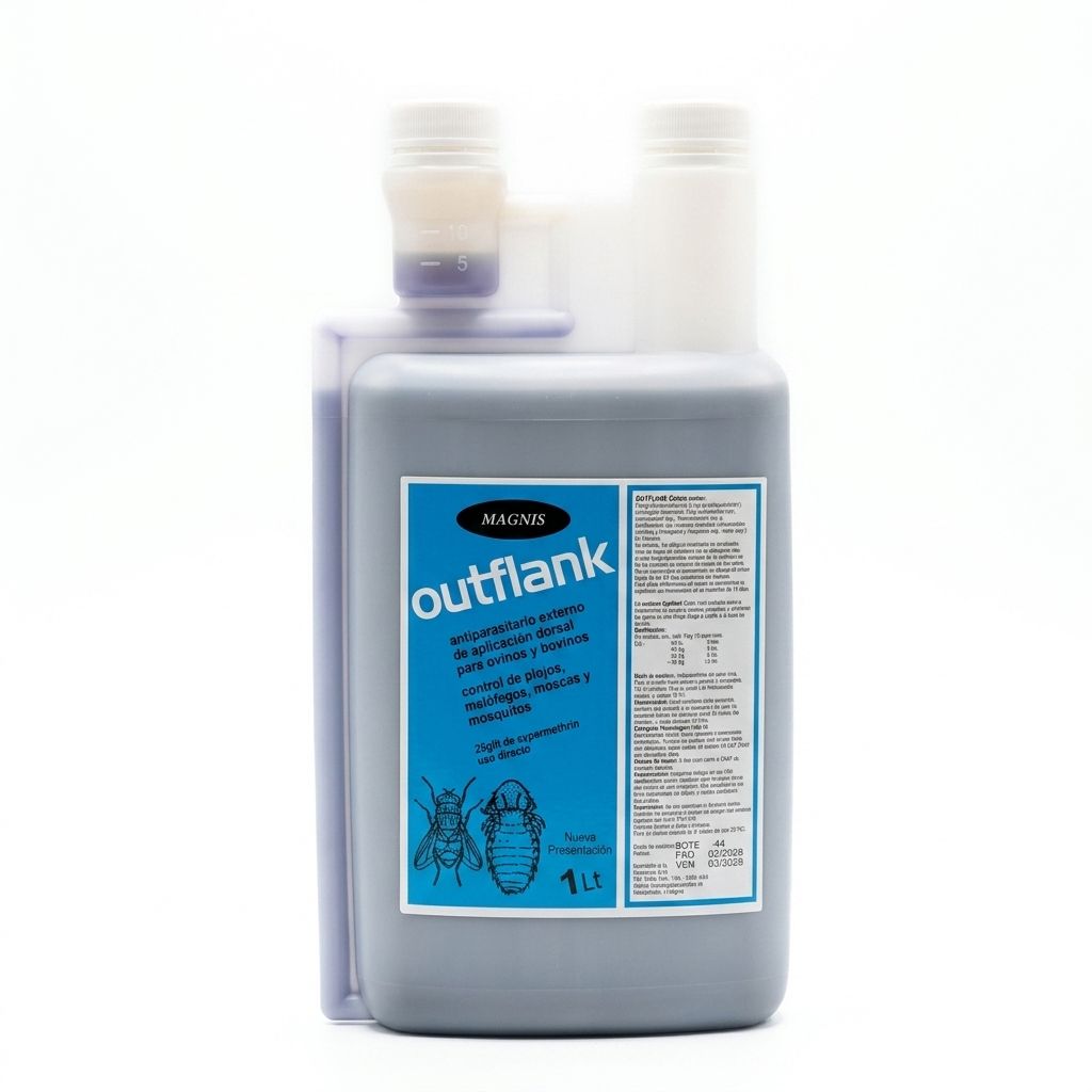 Outflank piojicida Pour On 1 Litro