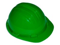 Casco de seguridad verde CLIMAX