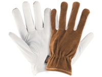 Guantes cuero cabra con dorso cuero TRUPER