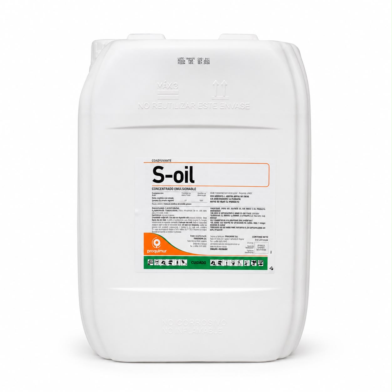 Coadyuvante Aceite Metil. S-OIL 20 litros
