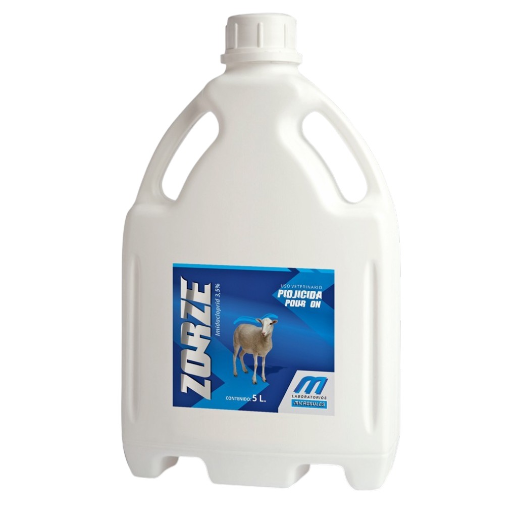 Zorze Piojicida Pour On 3.5% 5 litros